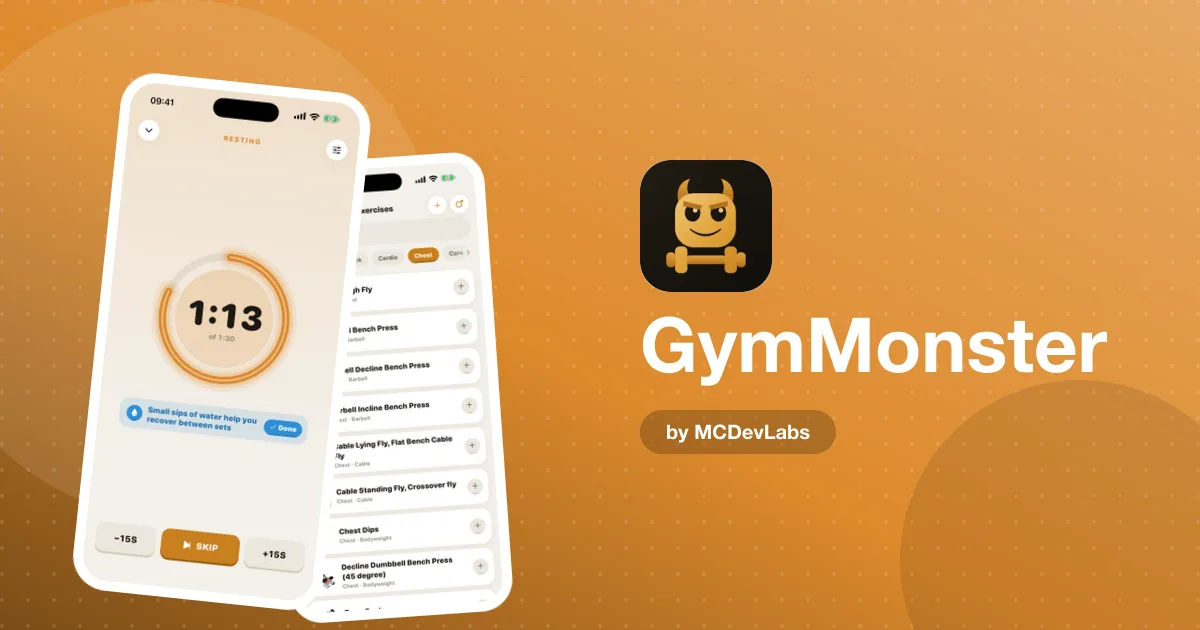 How GymMonster Works — A Full Workout Walkthrough, Step by Step