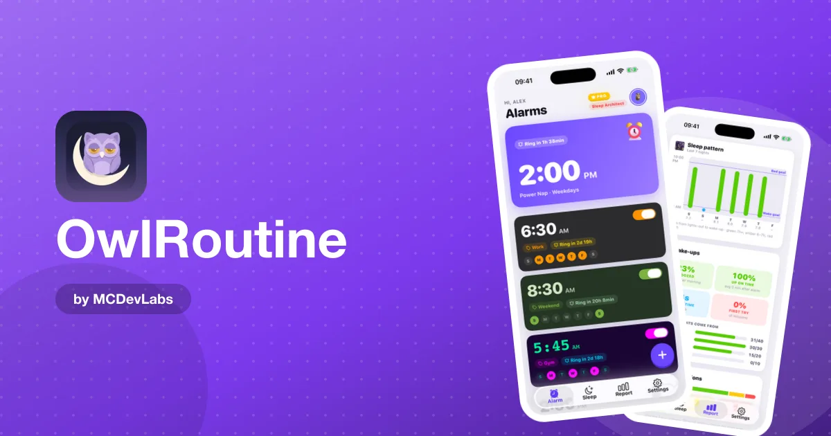 Bedtime Routine App for Adults — How OwlRoutine Runs Evenings