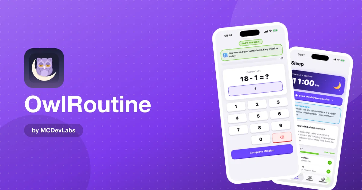 Alarm App for College Students — Using OwlRoutine to Fix Mornings