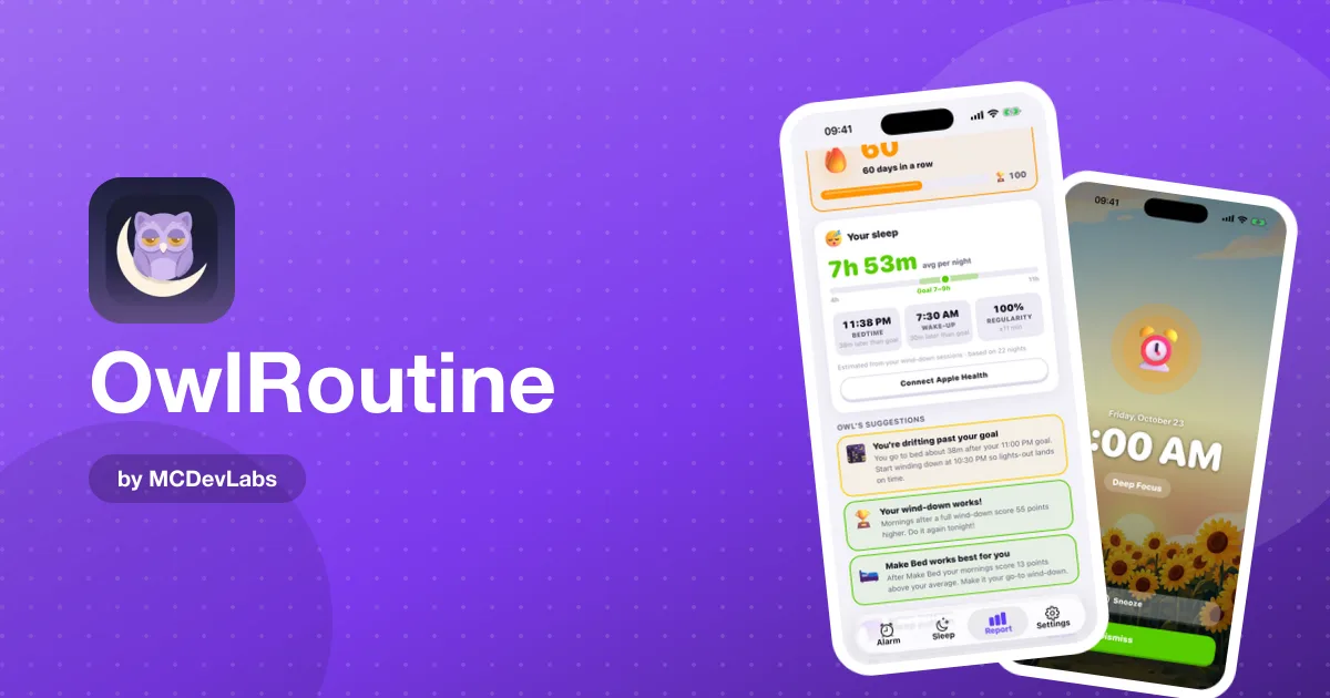 OwlRoutine Free vs Pro — What Each Plan Gets You, Side by Side