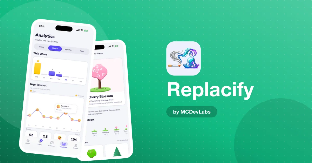 Using Replacify to Quit Vaping or Smoking — A Setup Guide