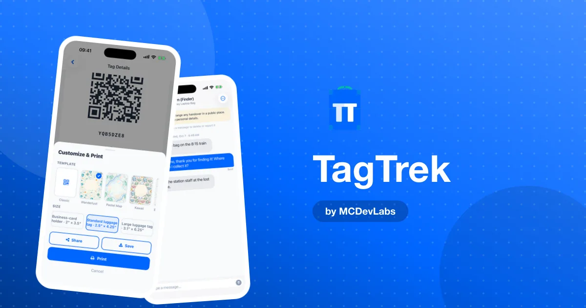 TagTrek for Everyday Carry — QR Tags for Keys, Laptops and Gear