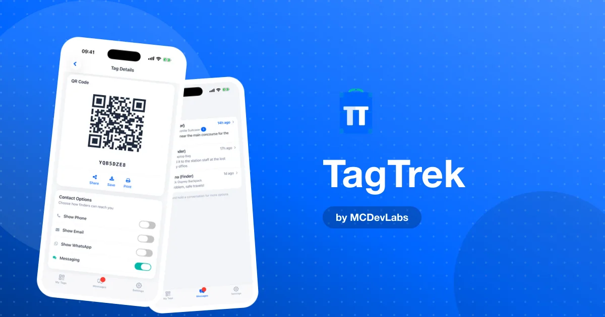 How TagTrek Works — From Printing a QR Tag to Getting It Back