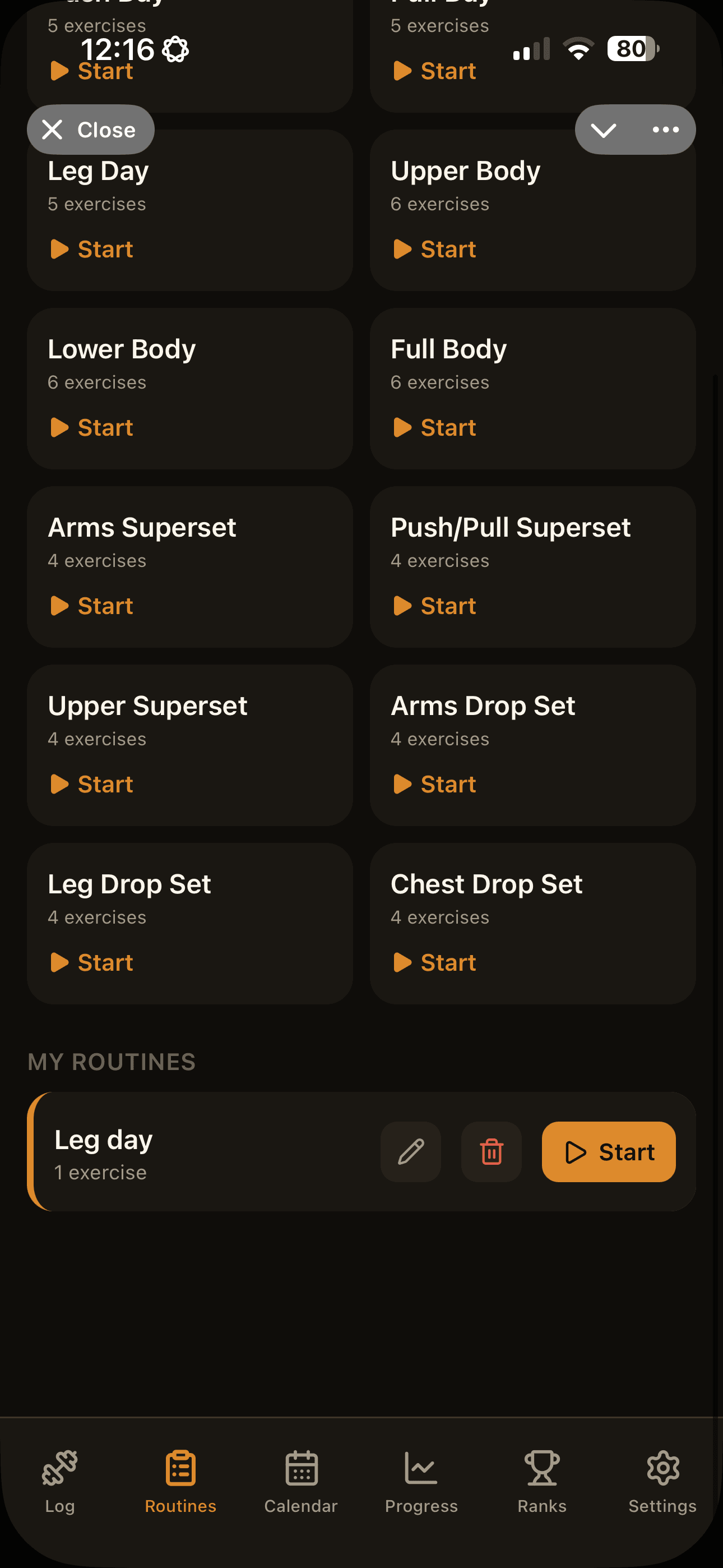 Video Exercise Library