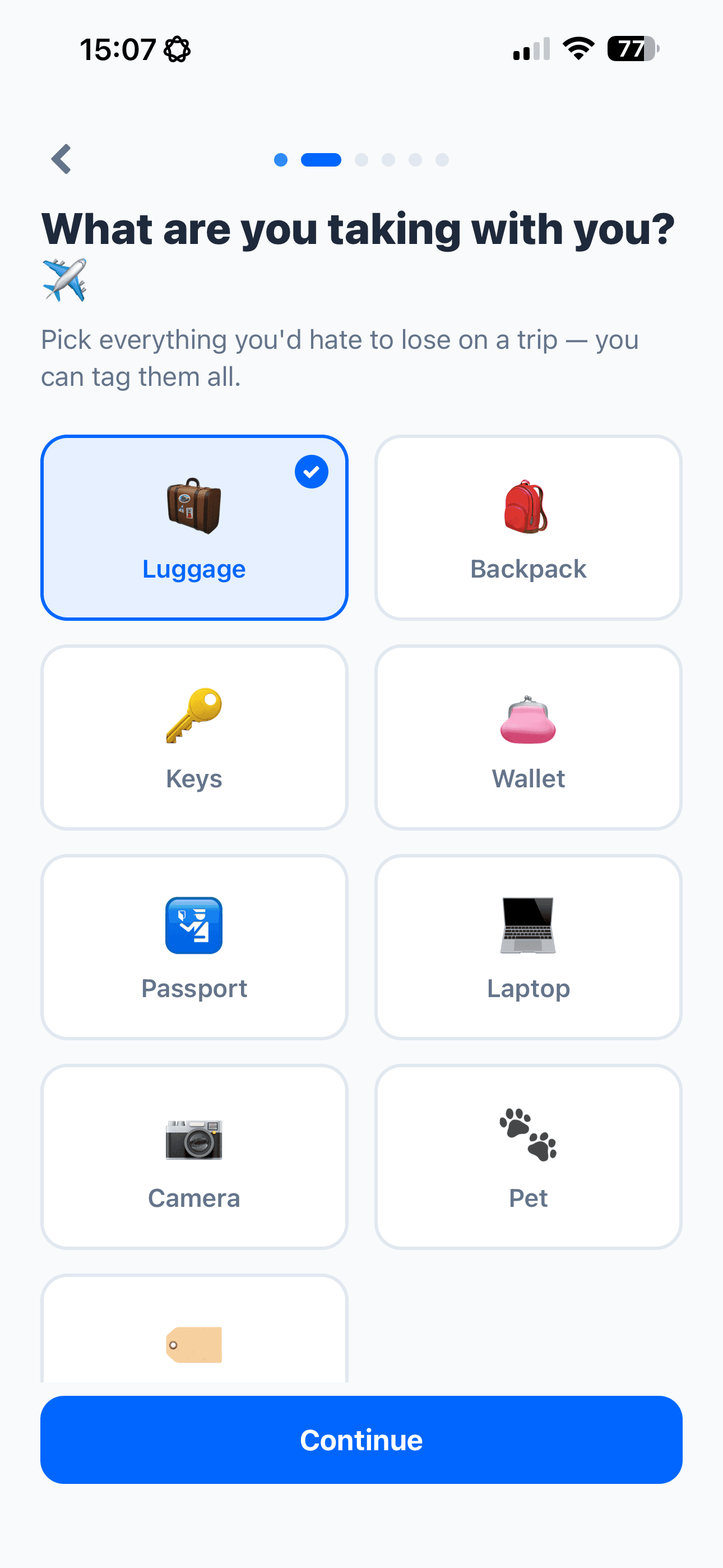 Item picker for luggage, keys, and more